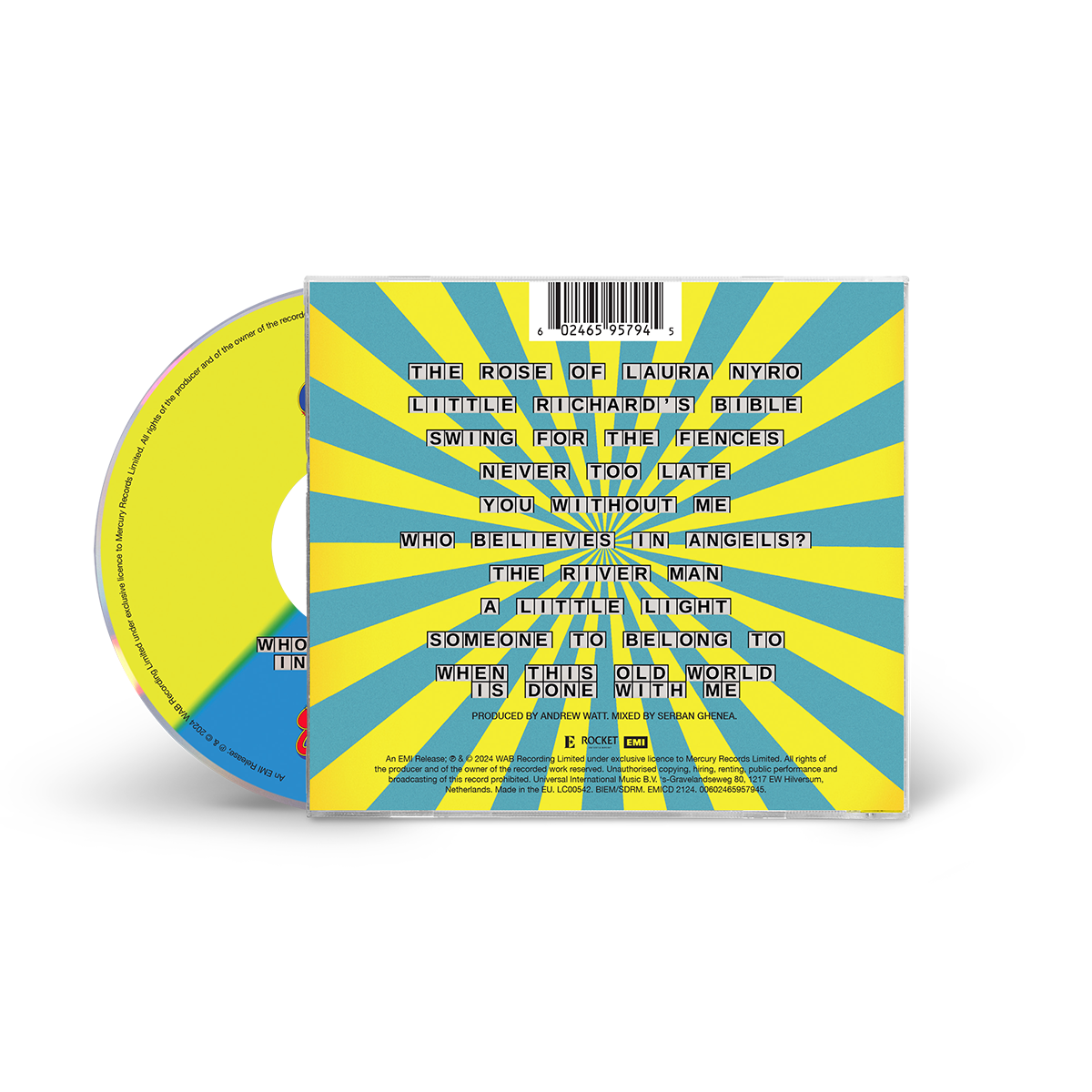 Who Believes In Angels? Limited Edition Tri-Color CD + Signed Art Card