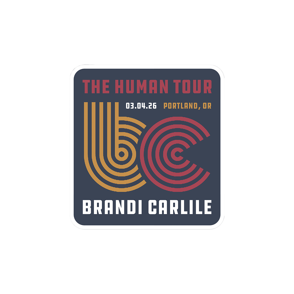 Limited Edition Portland March 4 Show Patch