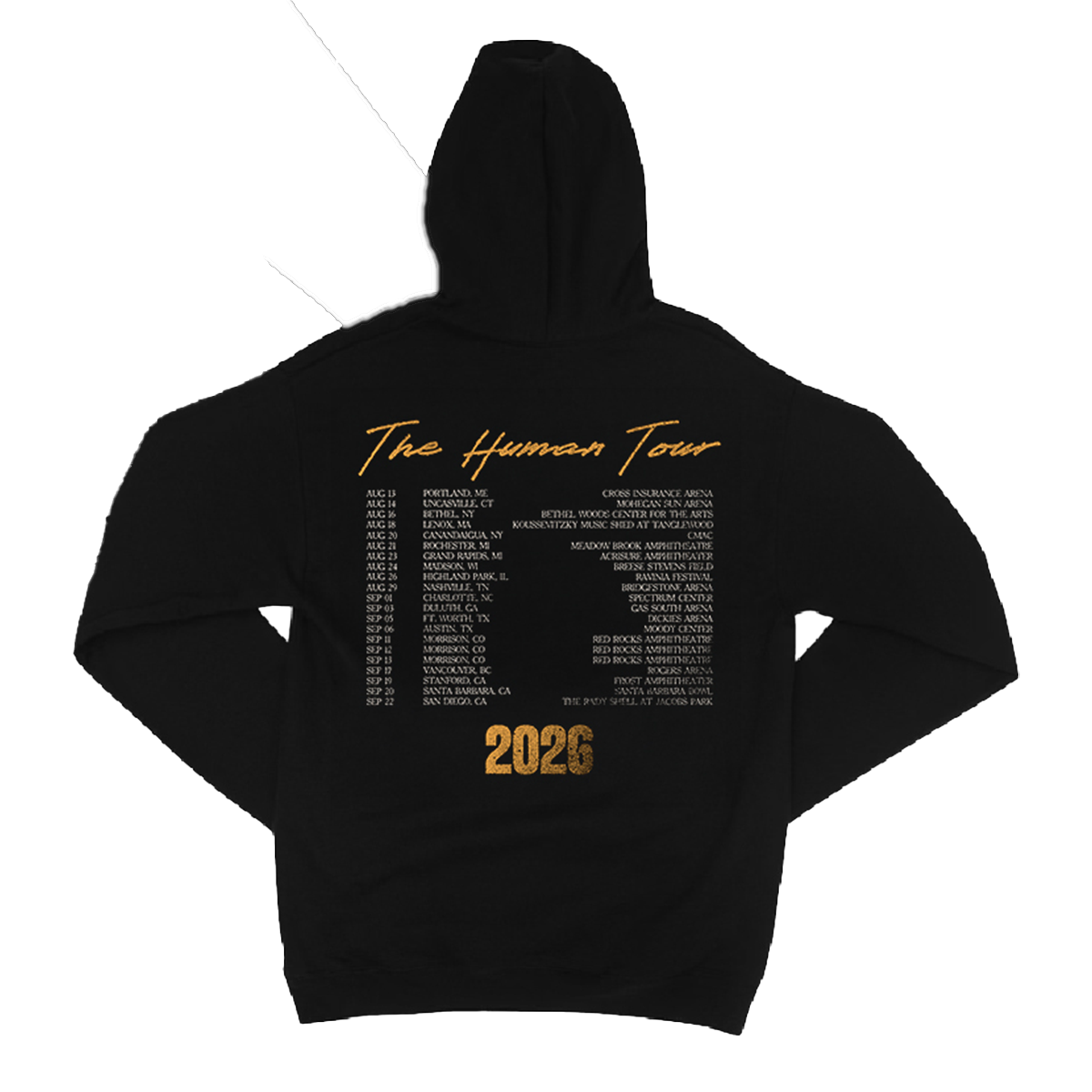 The Human Tour Hoodie (Leg 2)