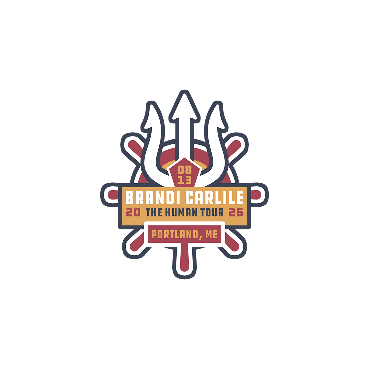 Limited Edition Portland August 13 Show Patch