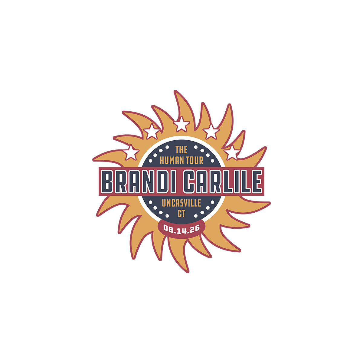 Limited Edition Uncasville August 14 Show Patch