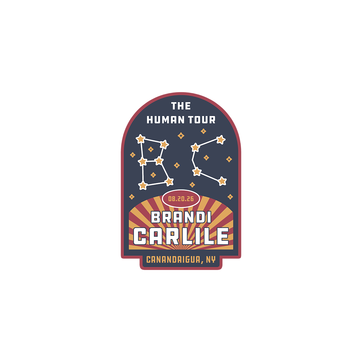 Limited Edition Canandaigua August 20 Show Patch