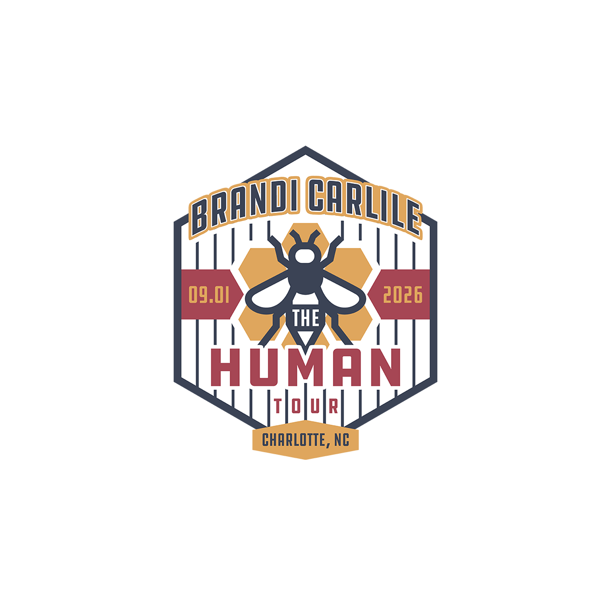 Limited Edition Charlotte September 1 Show Patch