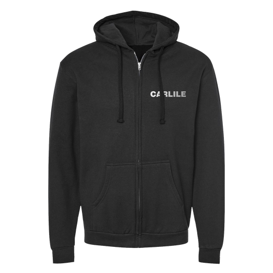 Guitar Shadow Photo Zip Hoodie