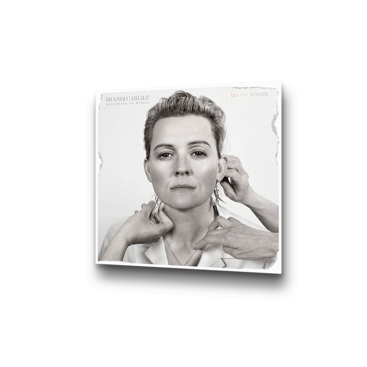Returning To Myself Sad Gay Lenticular Poster