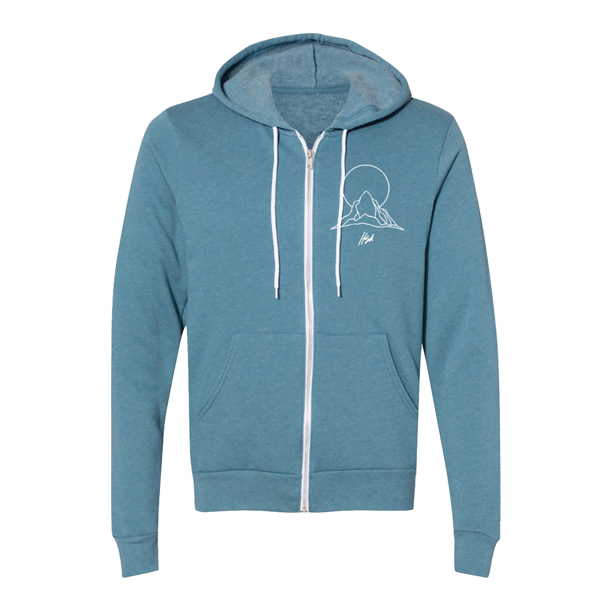 In These Silent Days Zip Hoodie