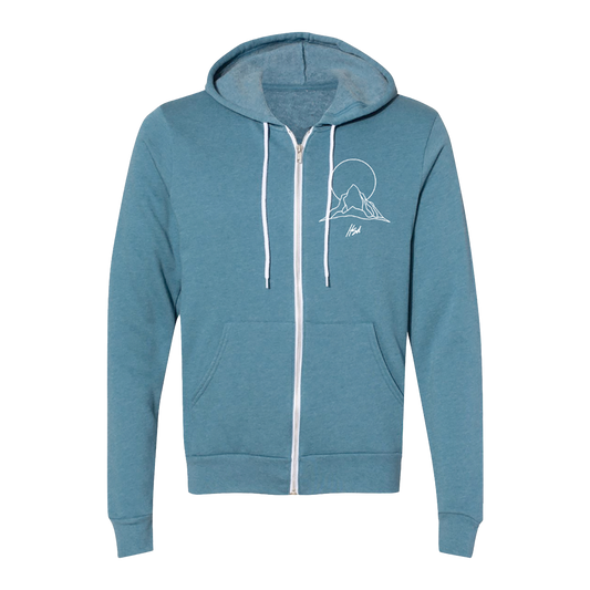 In These Silent Days Zip Hoodie