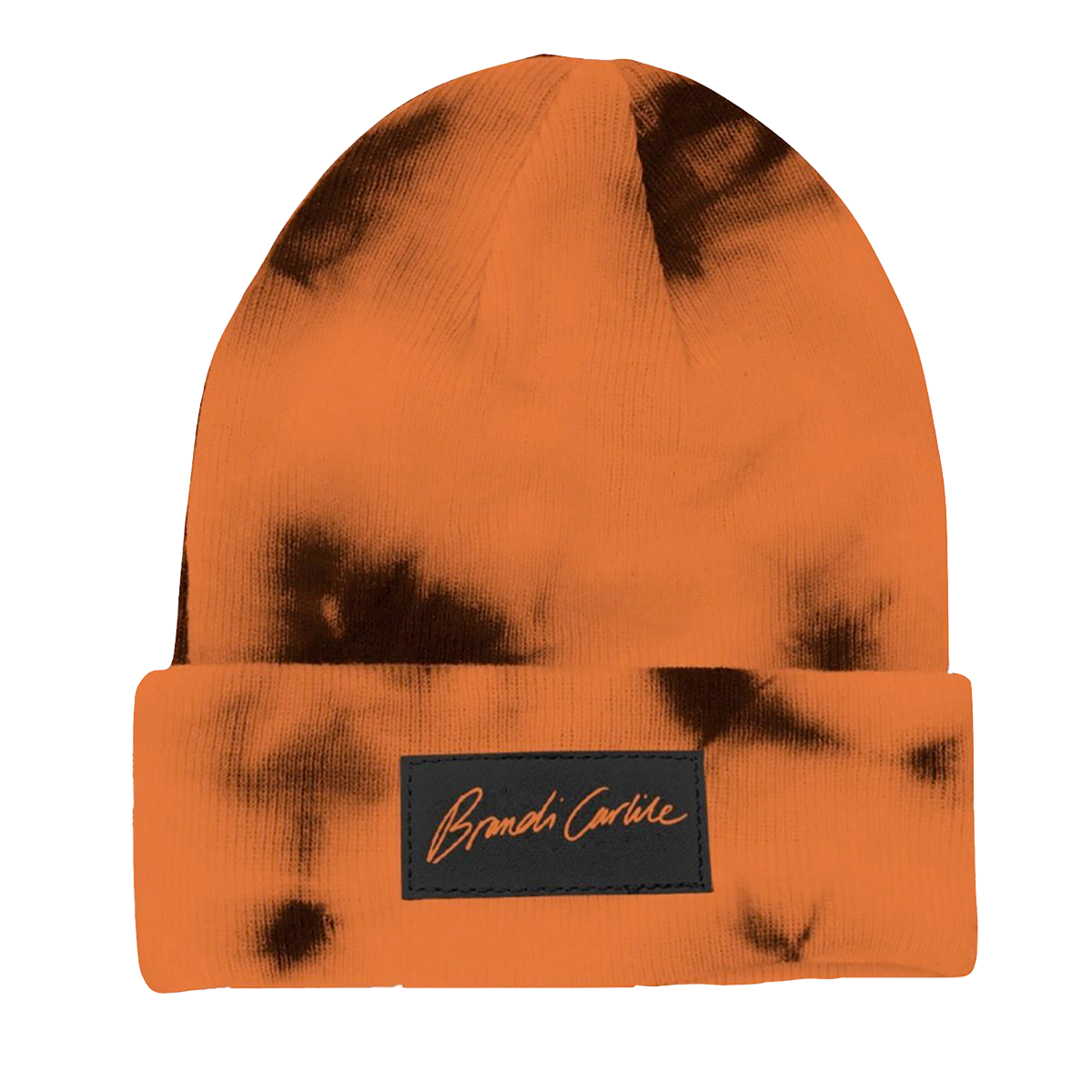 Logo Orange Tie Dye Beanie