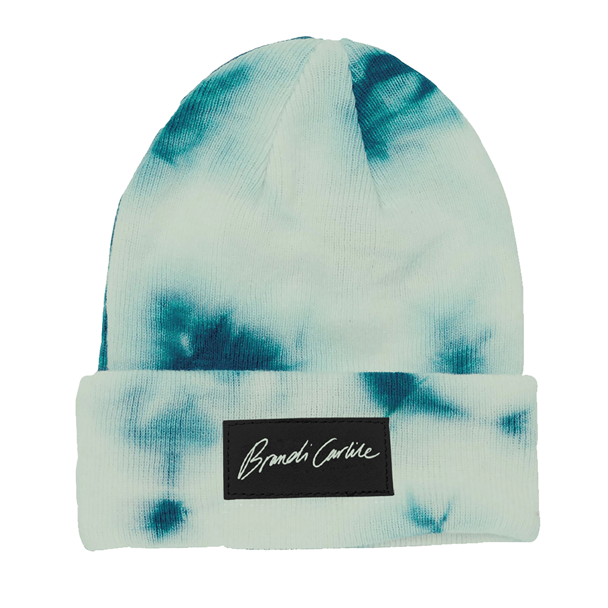 Logo Blue Tie Dye Beanie