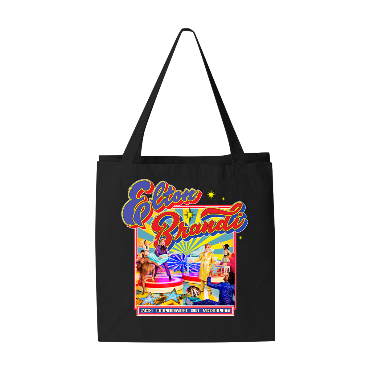 Who Believes In Angels? Album Tote Bag