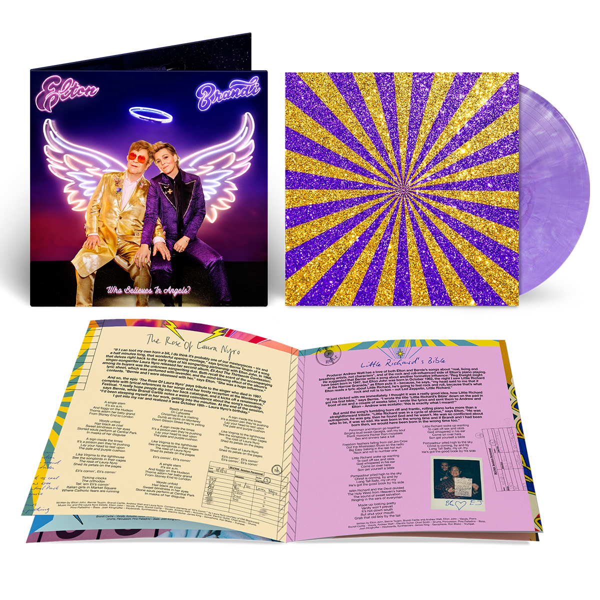 Who Believes In Angels? Store Exclusive Purple Marble Vinyl