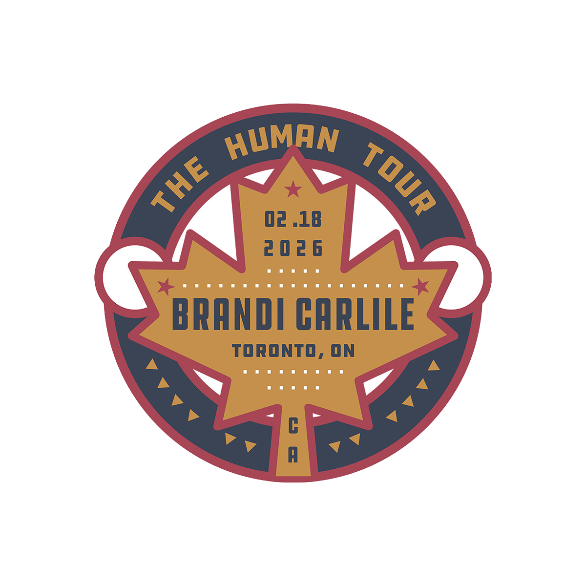 Limited Edition Toronto February 18 Show Patch