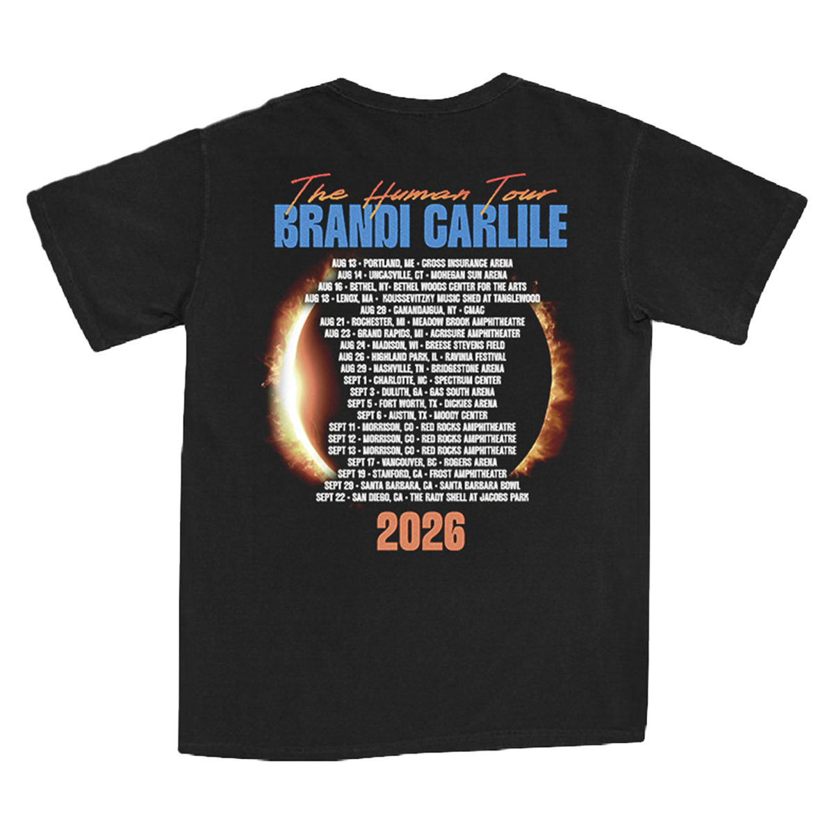 The Human Tour Tee (Leg 2)