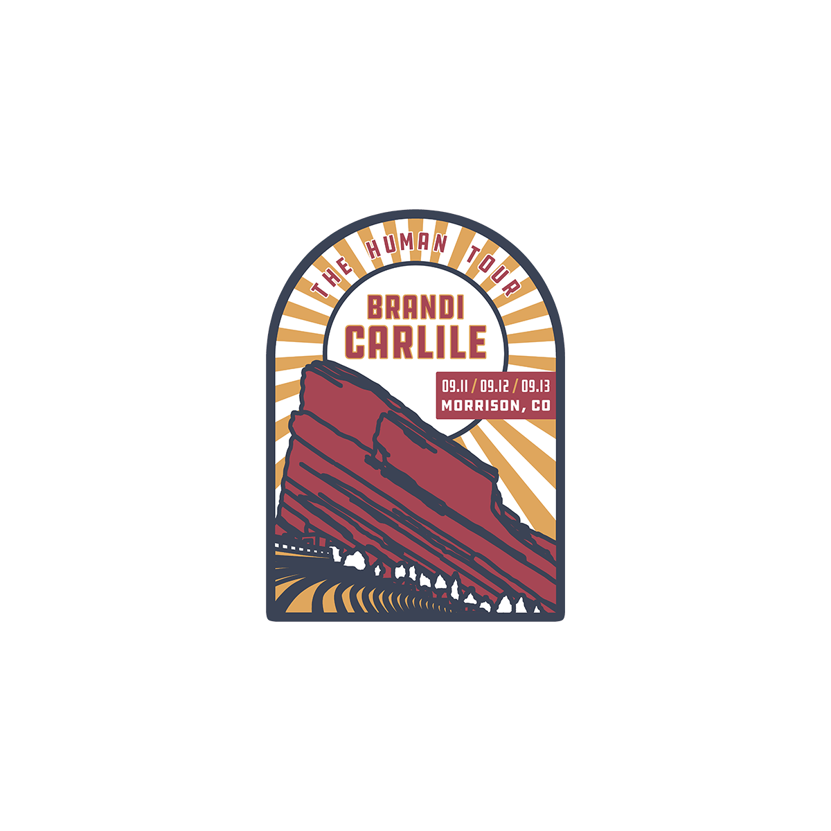 Limited Edition Morrison September 11, 12, & 13 Show Patch