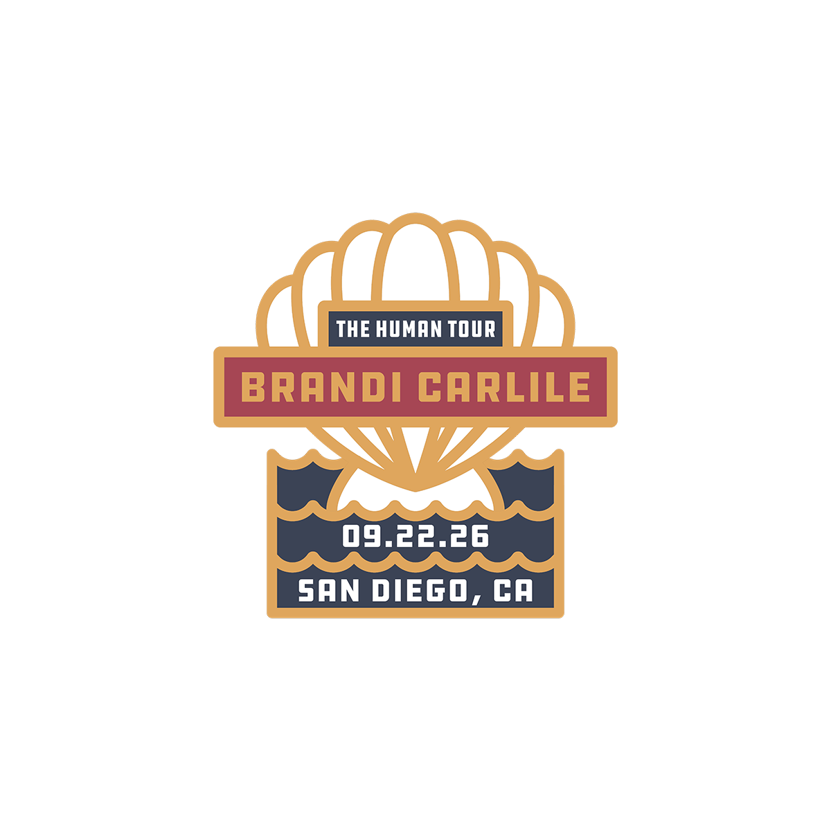 Limited Edition San Diego September 22 Show Patch