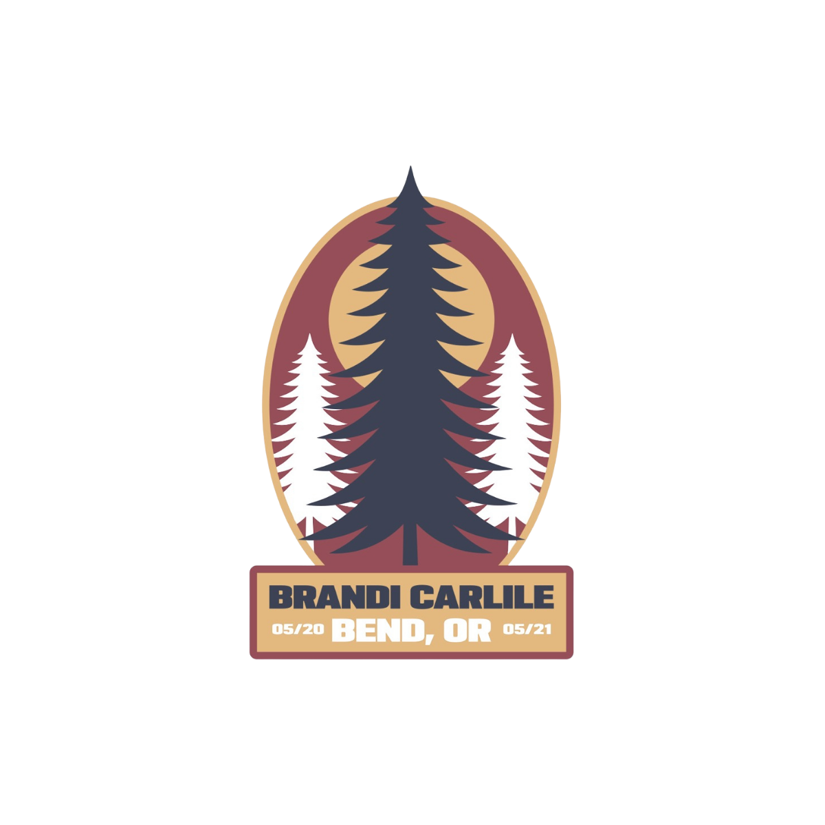 Limited Edition Oregon May 20 & 21 Show Patch